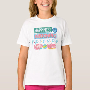 Camiseta La felicidad es ver FRIENDS™ de nuevo y de nuevo