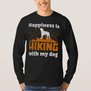 Camiseta La Felicidad Está Caminando Con Mi Rottweiler