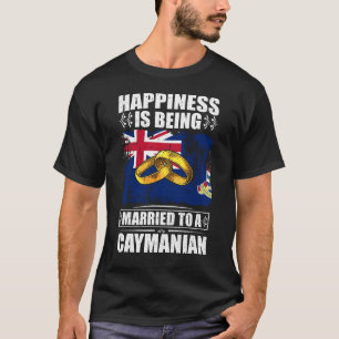 Camiseta La Felicidad Está Siendo Casada Con Un Caimán