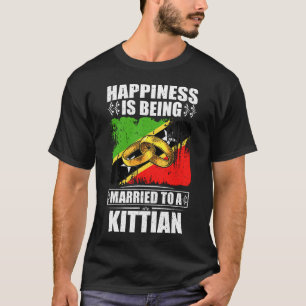 Camiseta La Felicidad Está Siendo Casada Con Un Nievisiano