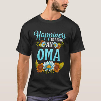 Camiseta La Felicidad Está Siendo Un Día de la Madre Floral