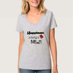 Camiseta La felicidad está siendo un Mimi