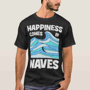 Camiseta La Felicidad Vintage De Guay Viene En Surf Waves S