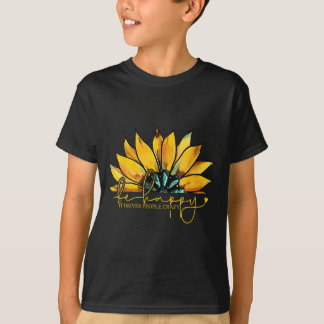 Camiseta La Felicidad Vuelve Locos a las Personas Salud Men