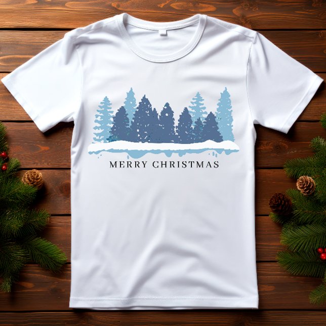 Camiseta La Feliz Navidad del Árbol de Invierno (Subido por el creador)