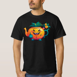 Camiseta La Feliz Y Próspera Tetera De La Piña