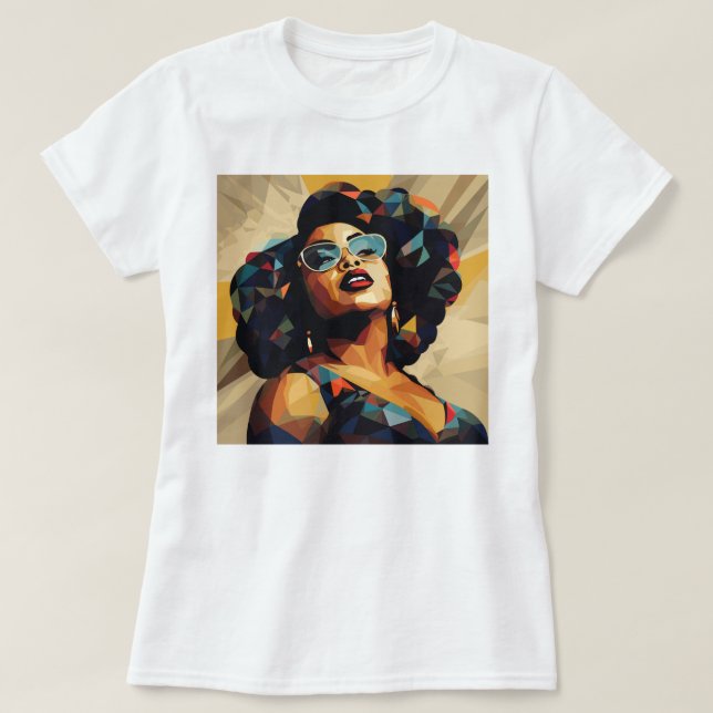 Camiseta La feminidad negra: la industria cubista (Diseño del anverso)