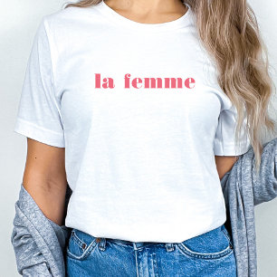 Camiseta La femme