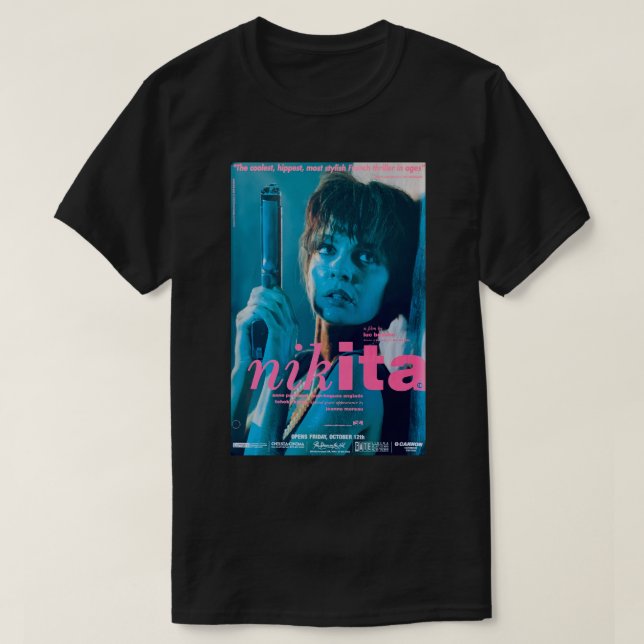 Camiseta La Femme Nikita Poster (Diseño del anverso)