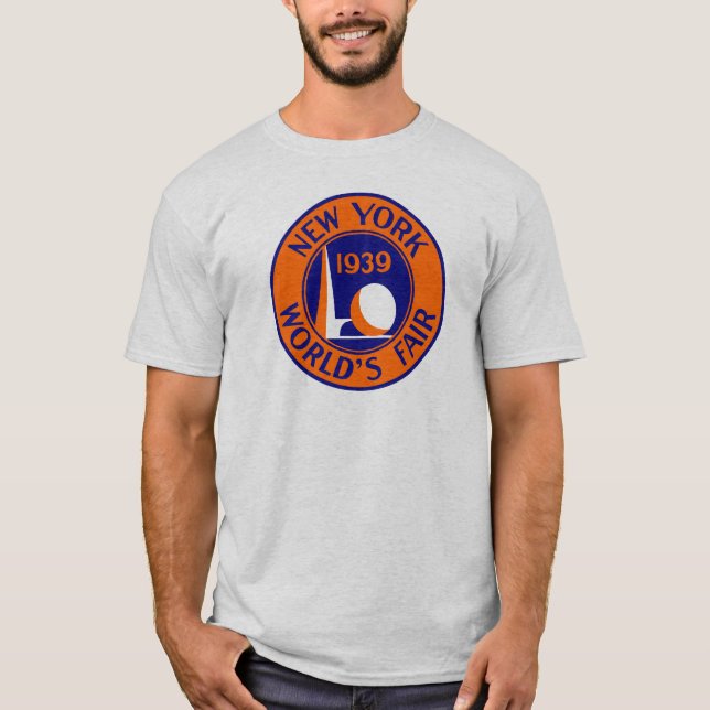 Camiseta La feria 1939 de mundo de Nueva York (Anverso)