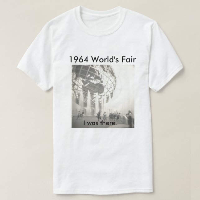 Camiseta La feria 1964 de mundo (Diseño del anverso)