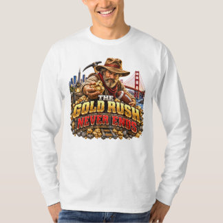 Camiseta La fiebre del oro nunca termina Fútbol de San Fran