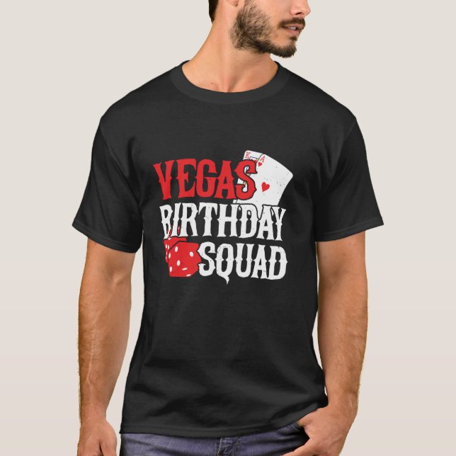 Camiseta La fiesta de cumpleaños de Las Vegas (Anverso)