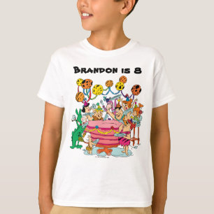 Camiseta La fiesta de cumpleaños de los Flintstones el