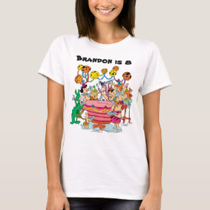 Camiseta La fiesta de cumpleaños de los Flintstones el