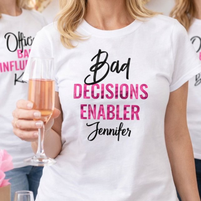 Camiseta La fiesta de despedida de soltera que permite las  (Subido por el creador)