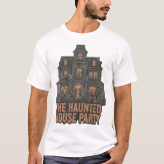 Camiseta La Fiesta de Halloween de la Casa Embrujada