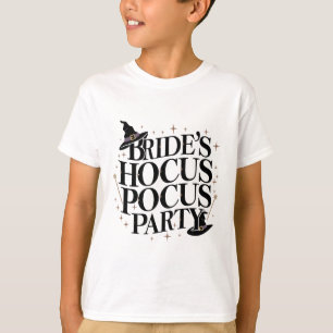 Camiseta La fiesta de Hocus Pocus de la novia Despedida de