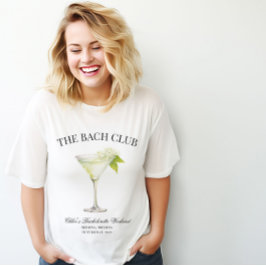 Camiseta La fiesta de la Bachelorette, Personalizado del Ba