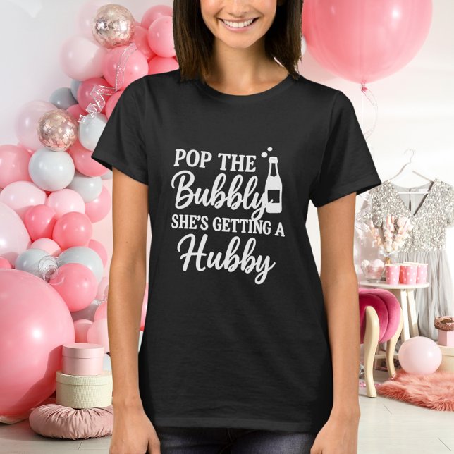 Camiseta La fiesta de la soltera se vuelve negra (Subido por el creador)