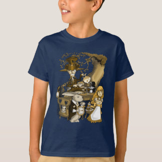 Camiseta La fiesta del té del sombrerero enojado