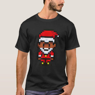 Camiseta La figura del piano clásico Santa Claus