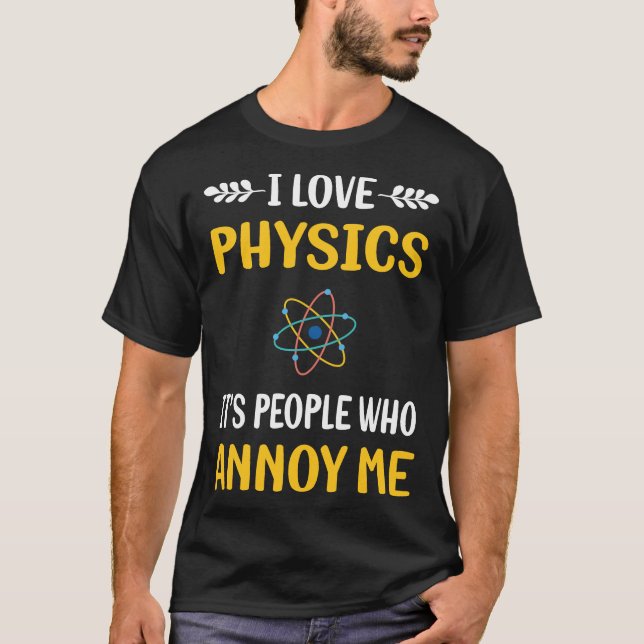 Camiseta La Física de la Annoy (Anverso)