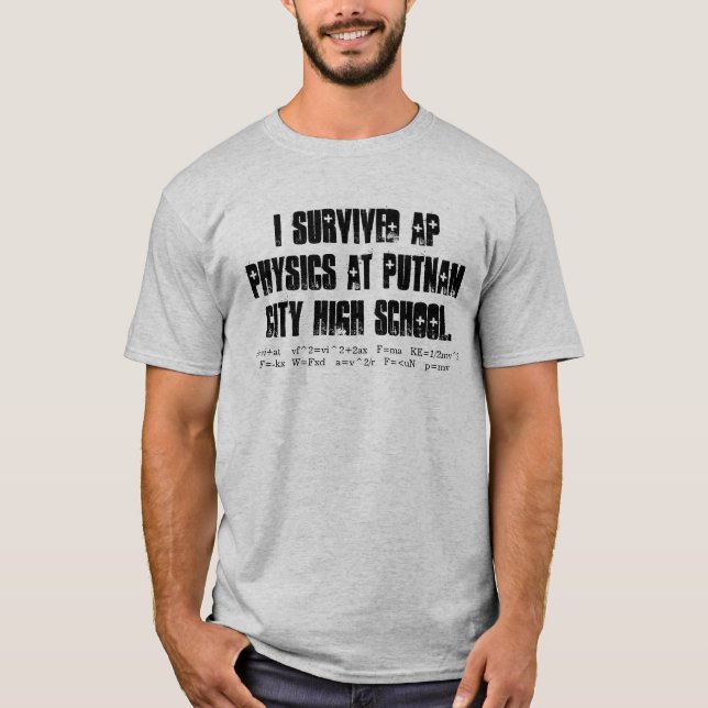 Camiseta La física de PCHS AP (Anverso)