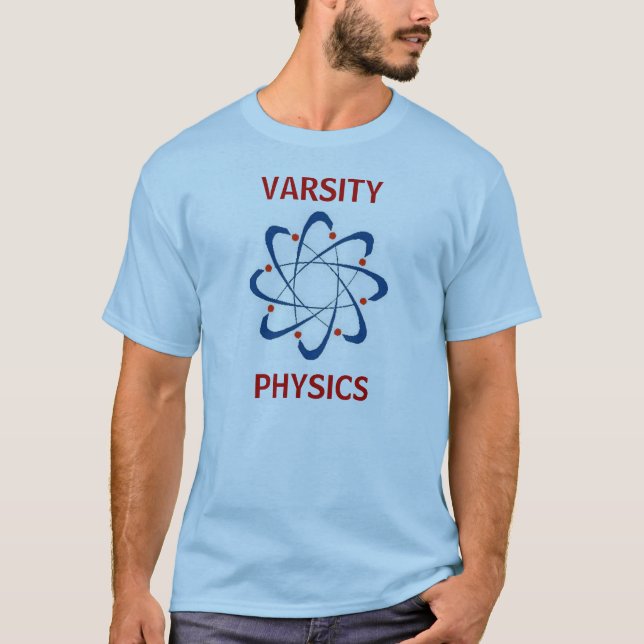 CAMISETA LA FÍSICA DEL EQUIPO UNIVERSITARIO (Anverso)