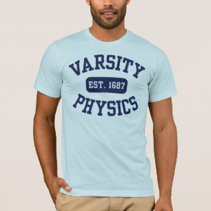 Camiseta La física del equipo universitario