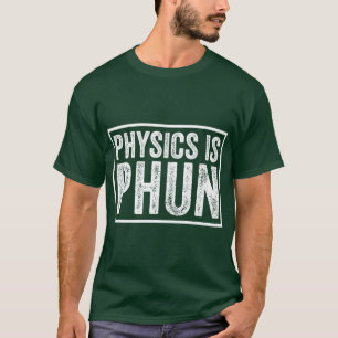 Camiseta La física es divertida retro
