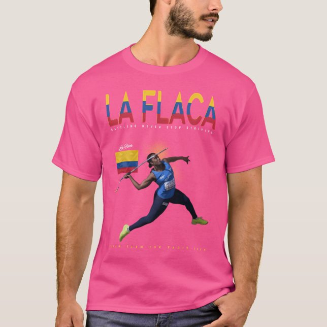 Camiseta La flaca (Anverso)