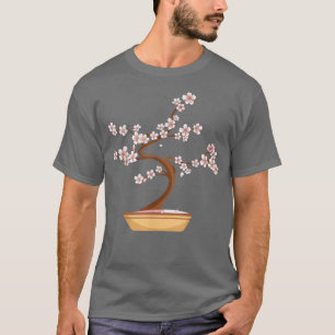 Camiseta La flor de cerezo Bonsai Sakura Kawaii