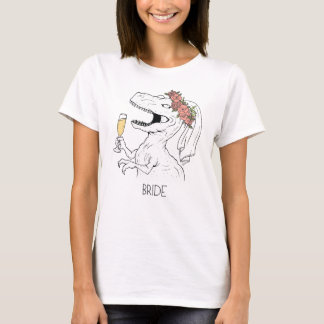 Camiseta La flor de dinosaurio Crown Bried Tee