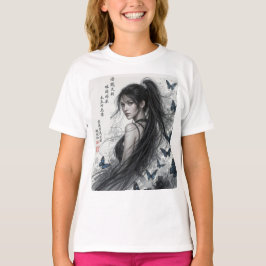 Camiseta La Flor de Geisha – Elegancia Japonesa Atemporal