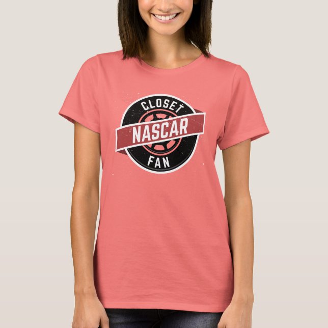 Camiseta La flor de las mujeres ClosetNASCARFan.com (Anverso)