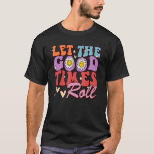 Camiseta La flor de margarita deja pasar los buenos tiempos