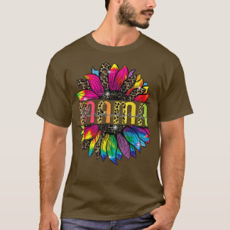 Camiseta La flor del sol bendice el día de la madre de mamá