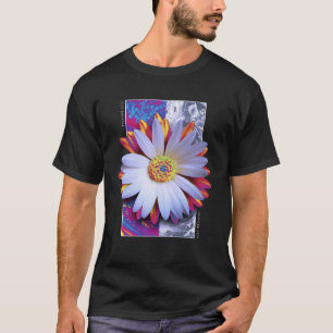 Camiseta La flor holográfica acaba de respirar