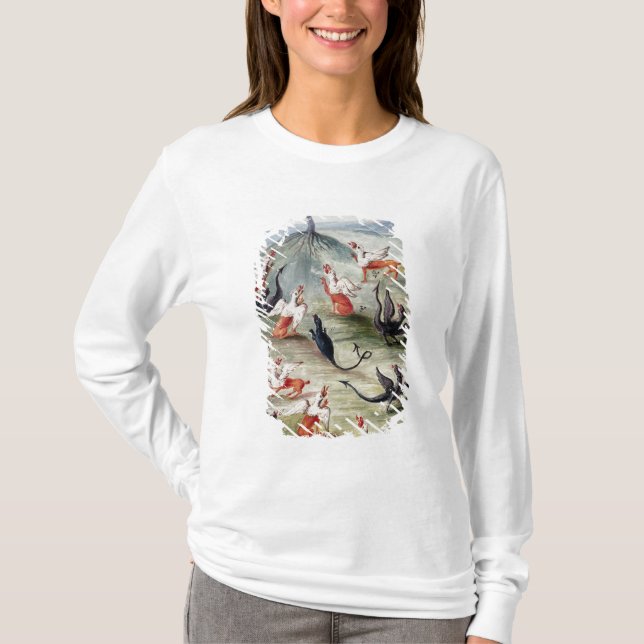 Camiseta La flor justa en el Mountain (Anverso)