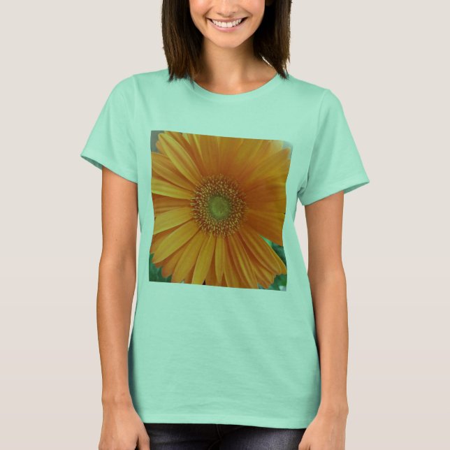 Camiseta La flor Naranja Gerber (Anverso)