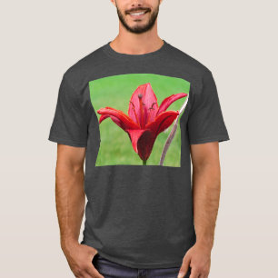 Camiseta La flor roja