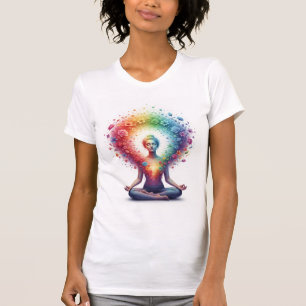 Camiseta La Floración Del Alineamiento Interno