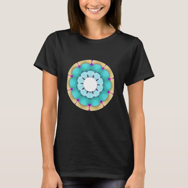 Camiseta La floración sagrada del loto (Anverso)