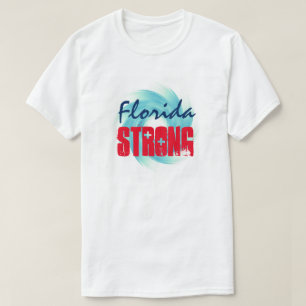 Camiseta La "Florida fuerte" y huracán