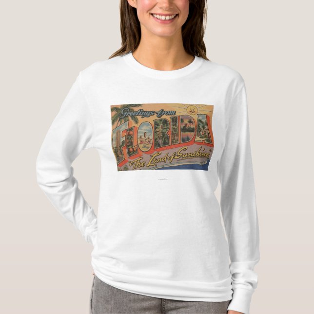 Camiseta La Florida - la tierra de la sol (Anverso)