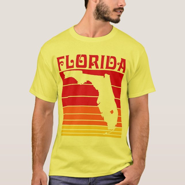 Camiseta la Florida retra (Anverso)
