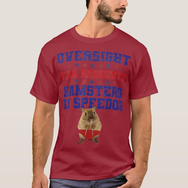Camiseta La Foia de Supervisión pide Hamsters en Speedos (Anverso)