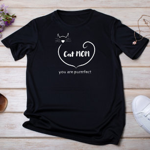 Camiseta La forma de amor de la madre del gato y el sencill