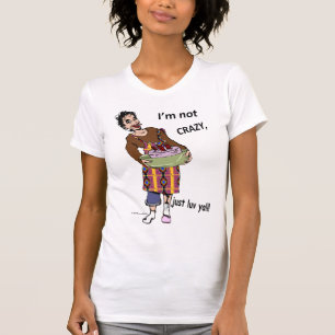Camiseta La forma delgada de las mujeres